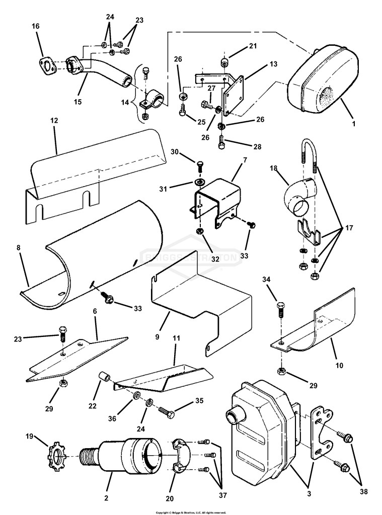 Exhaust Mufflers & Heat Shields