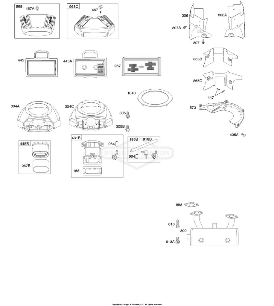 Air Cleaner, Blower Housing