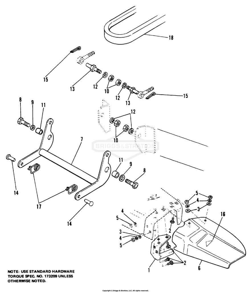 42 Deflector, Stone Guard & Rocker Arm Group