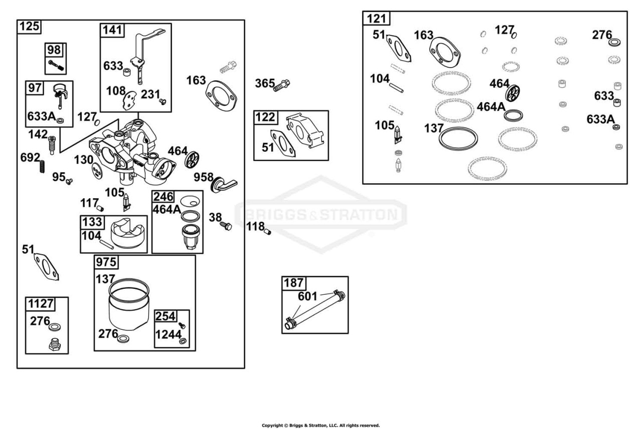 Carburetor and Fuel Supply Group