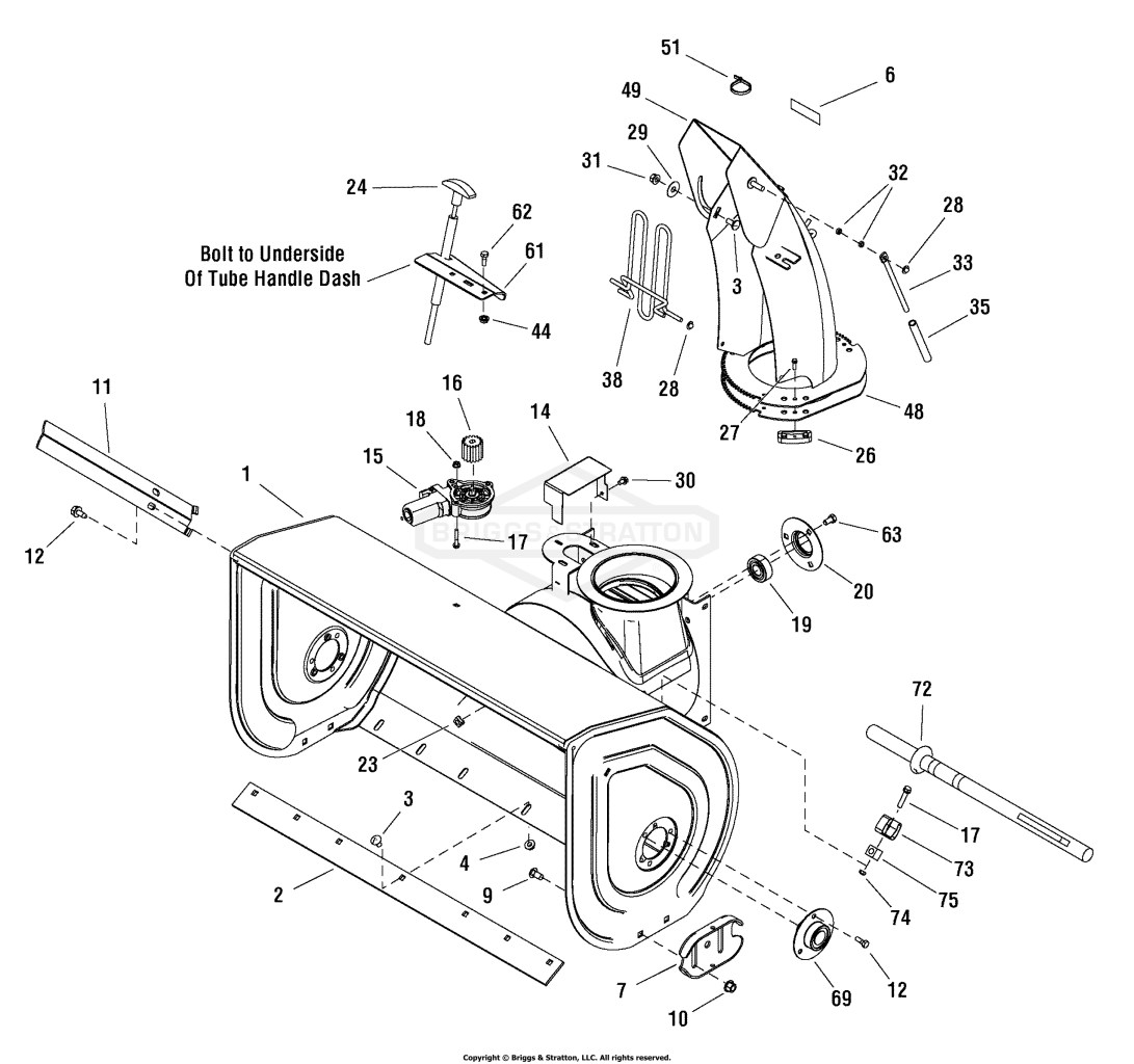 Auger Housing & Chute Group