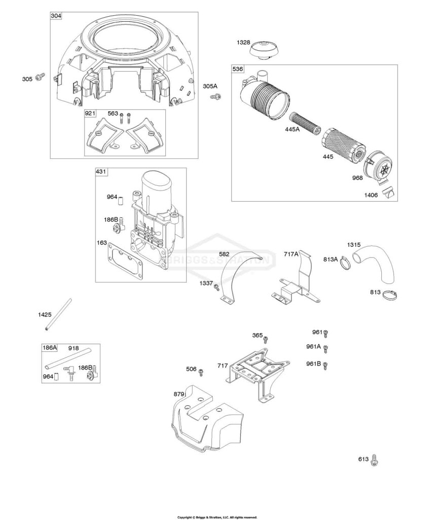 Blower Housing, Air Cleaner