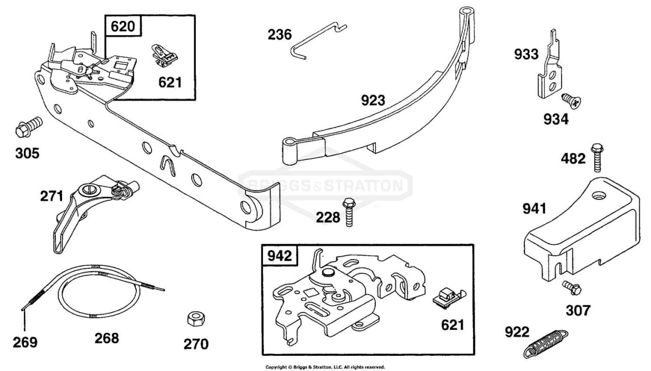 Control Brackets, Band Brake