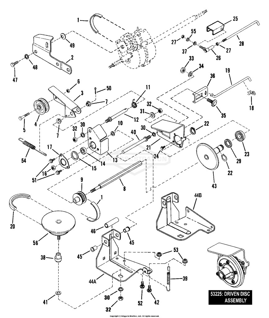 DRIVE SYSTEM SELF-PROPELLED