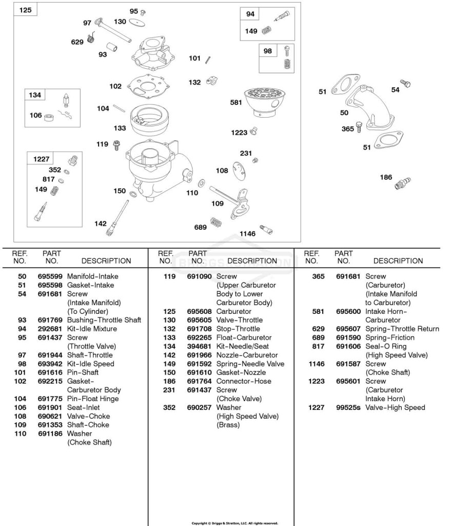 Carburetor, Intake Manifold