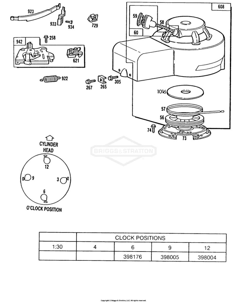 Blower Hsg,Rewind,Brake