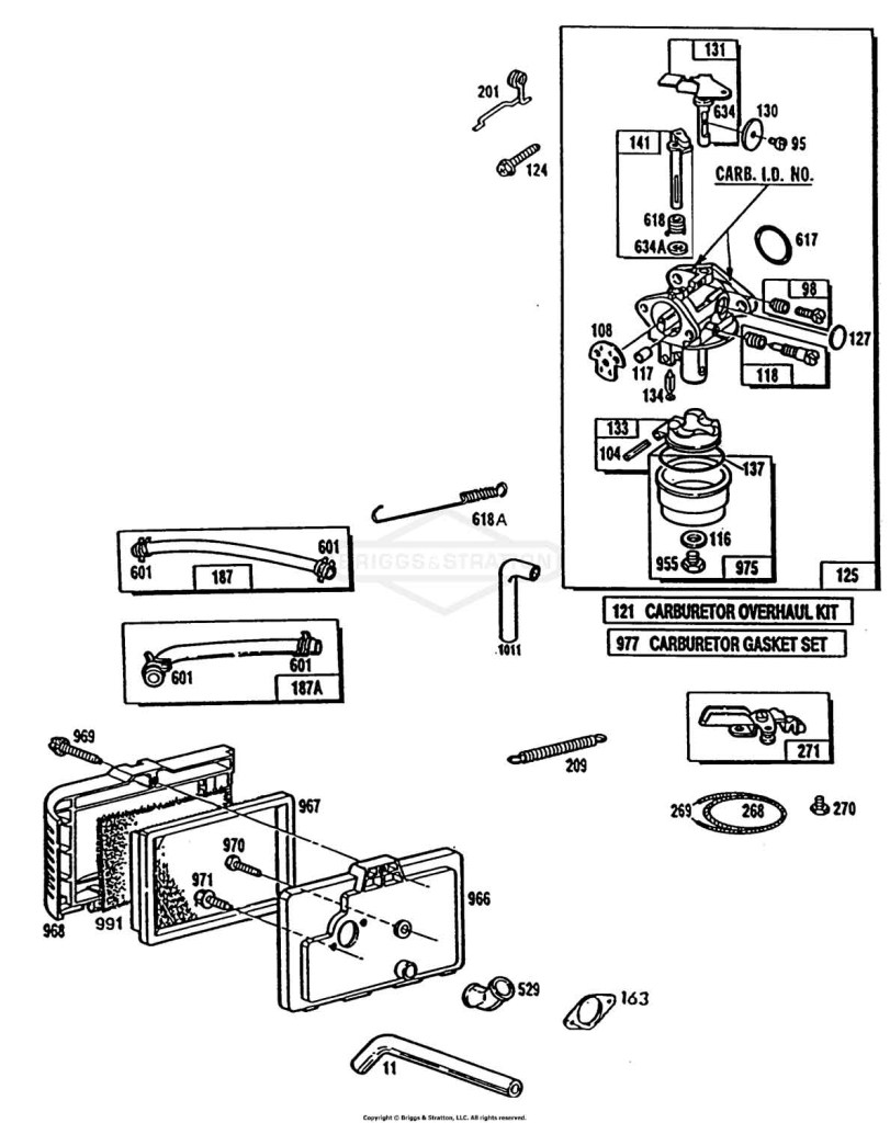 Carburetor, Air Cleaner Grp