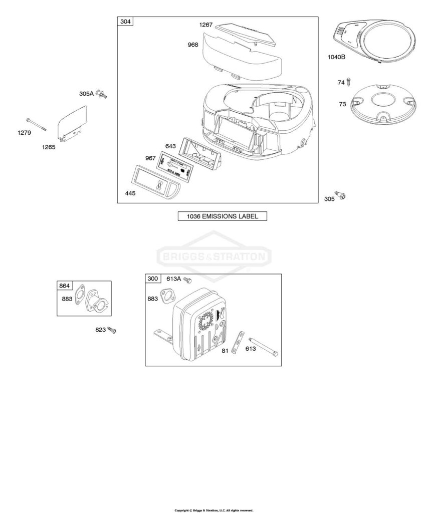 Air Cleaner, Blower Housing