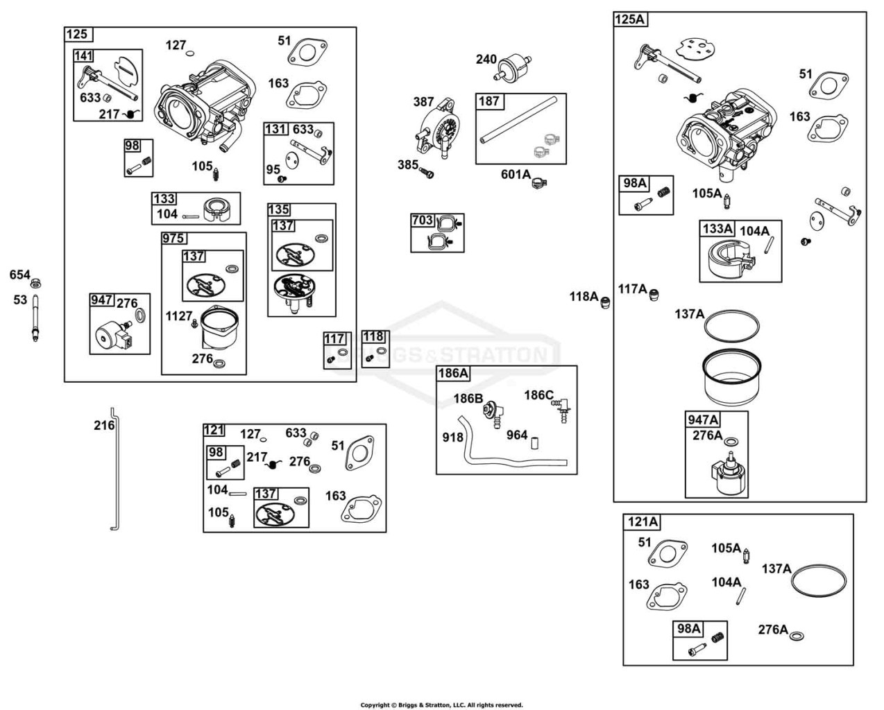 Carburetor and Fuel Supply Group