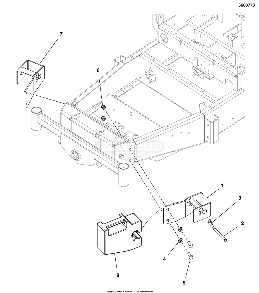 5600773 - Weight Mount Kit, 800