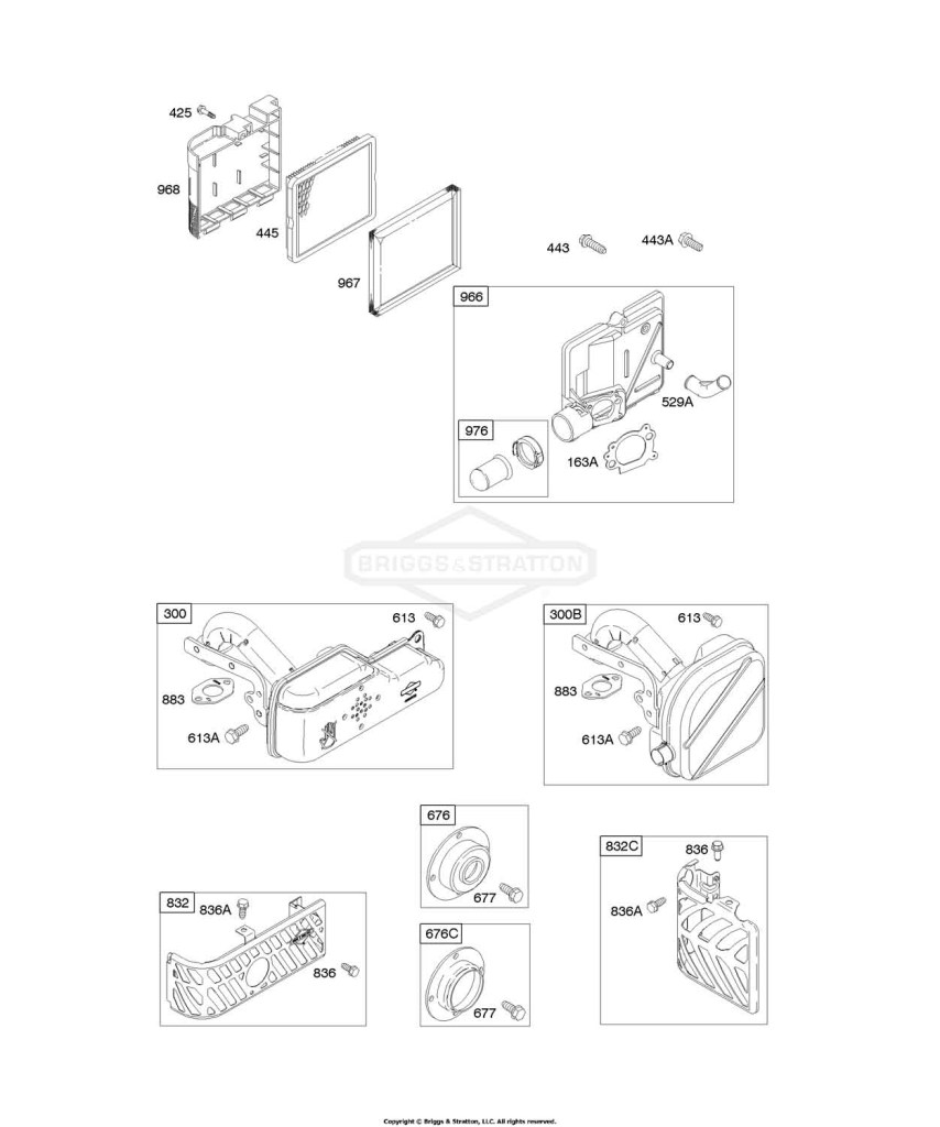 Air Cleaner, Exhaust System