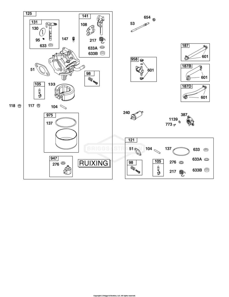 Carburetor and Fuel Supply Group