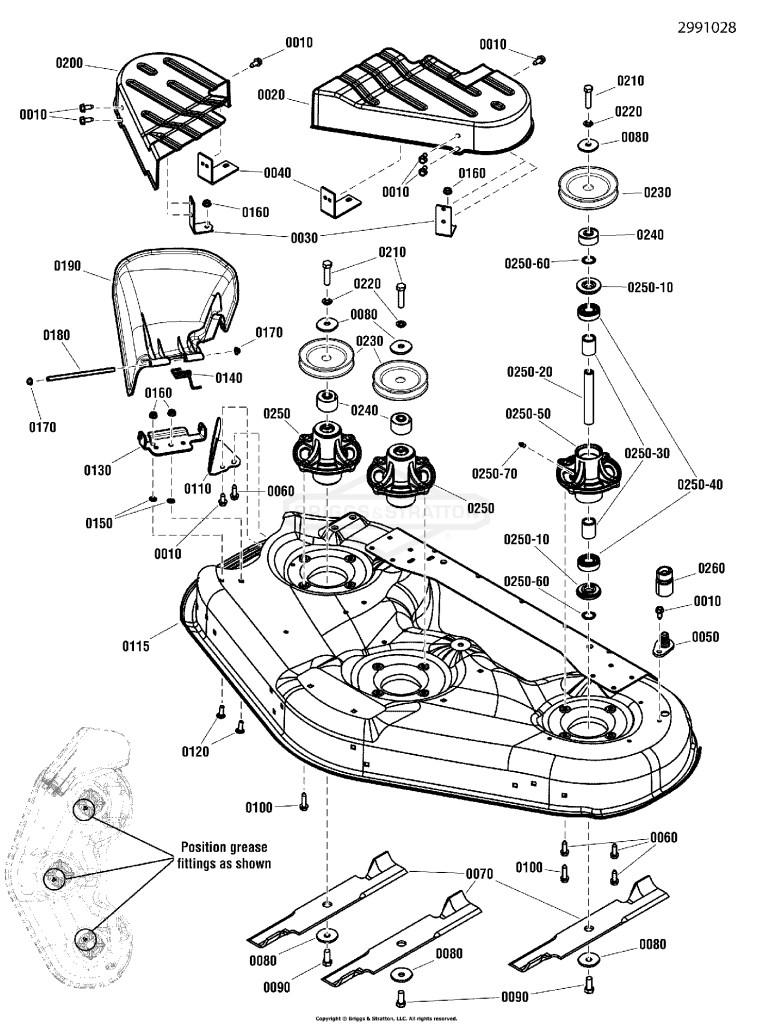 46 Mower Deck - Housing & Arbor Group