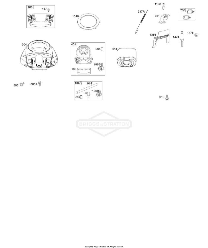 Blower Housing, Air Cleaner