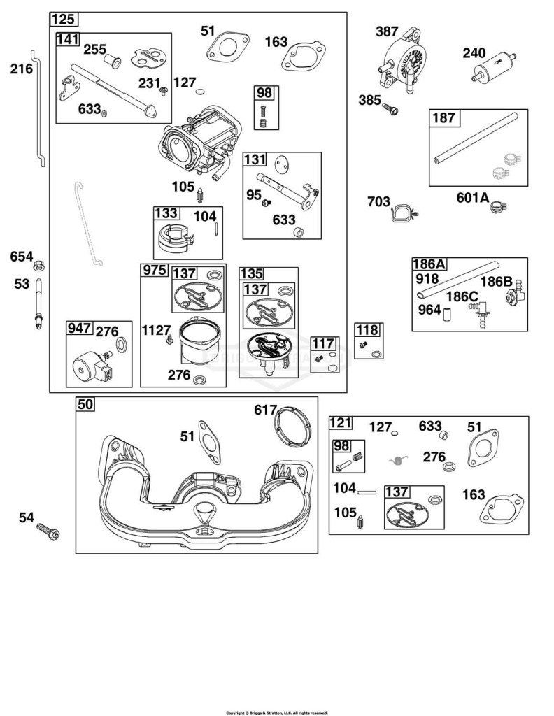 Carburetor and Fuel Supply Group