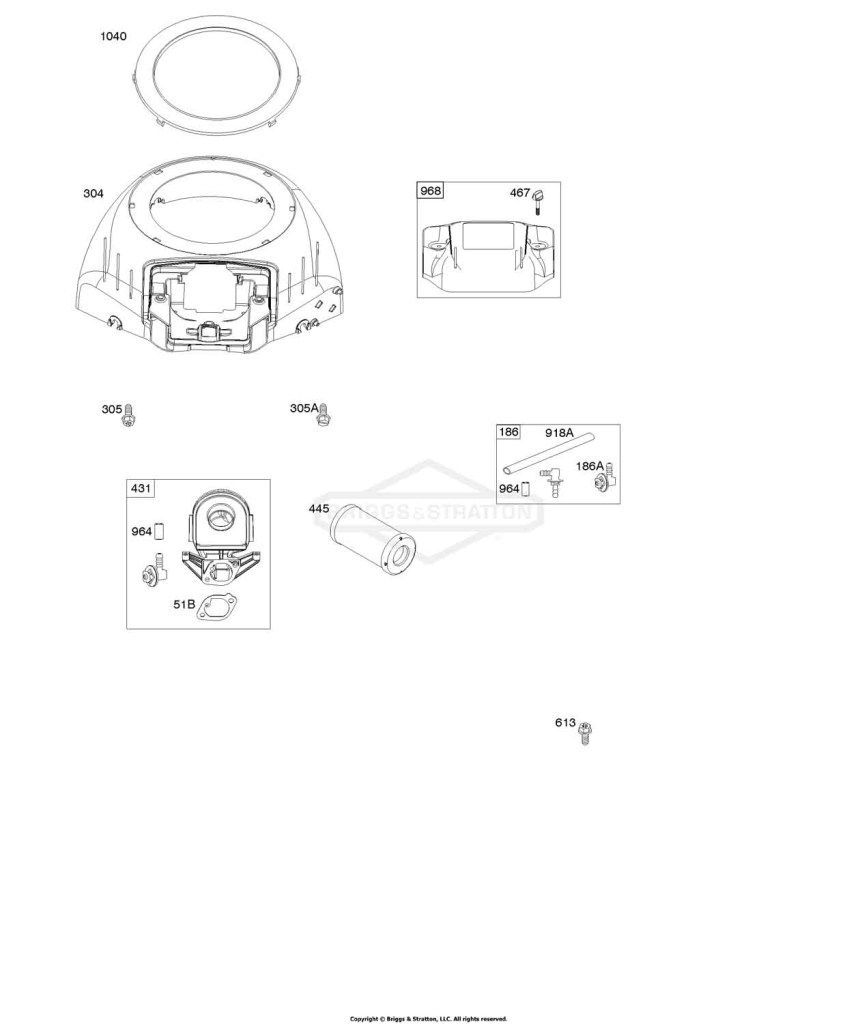 Blower Housing, Air Cleaner
