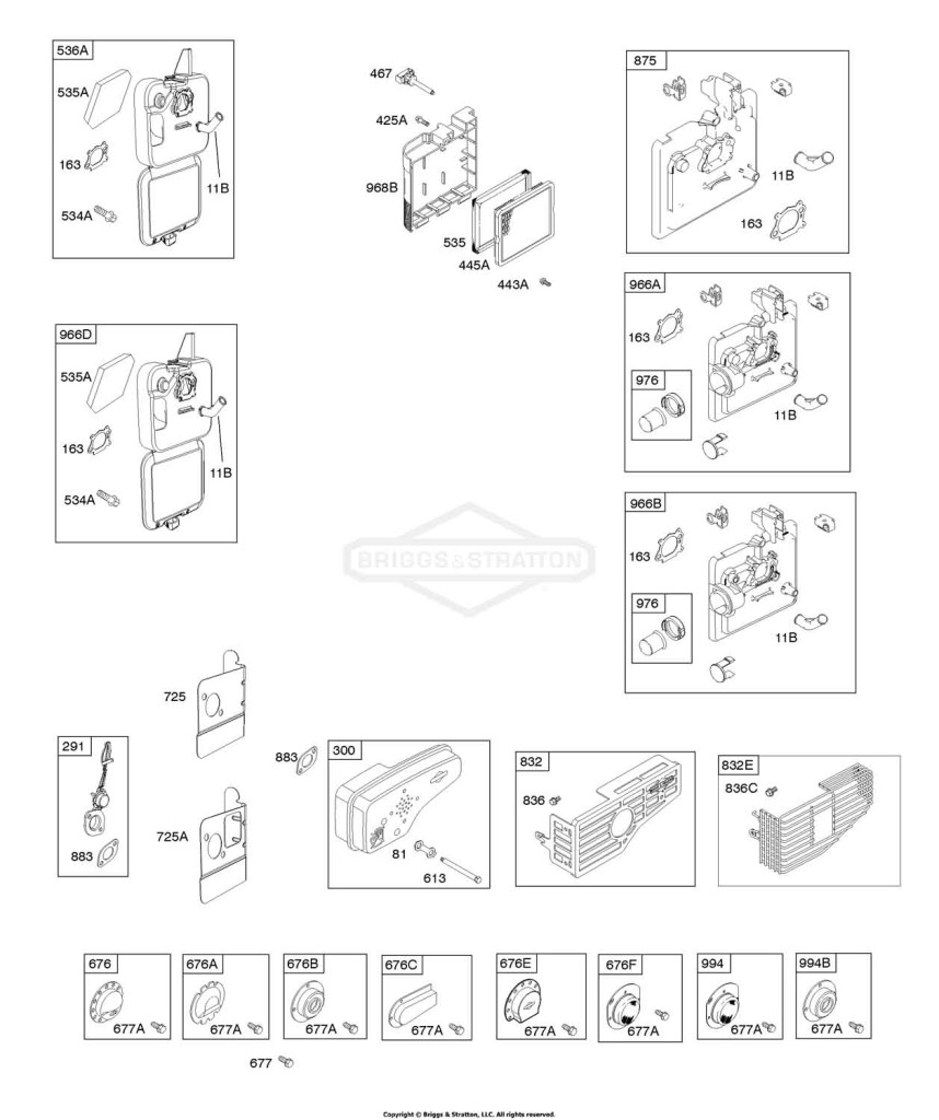 Air Cleaner, Exhaust System
