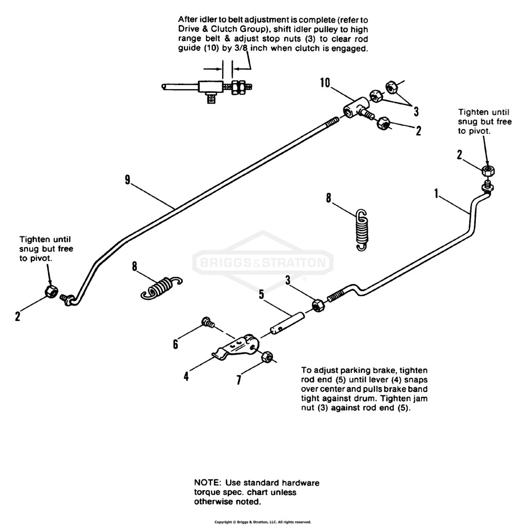 Brake Linkage Group