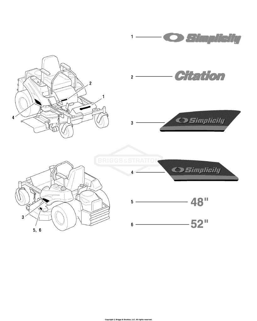 Decals - Brand & Model (197DCLB0)