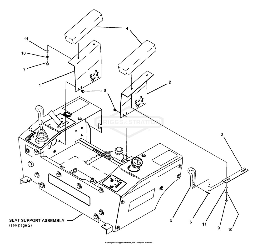 Arm Rest Assembly