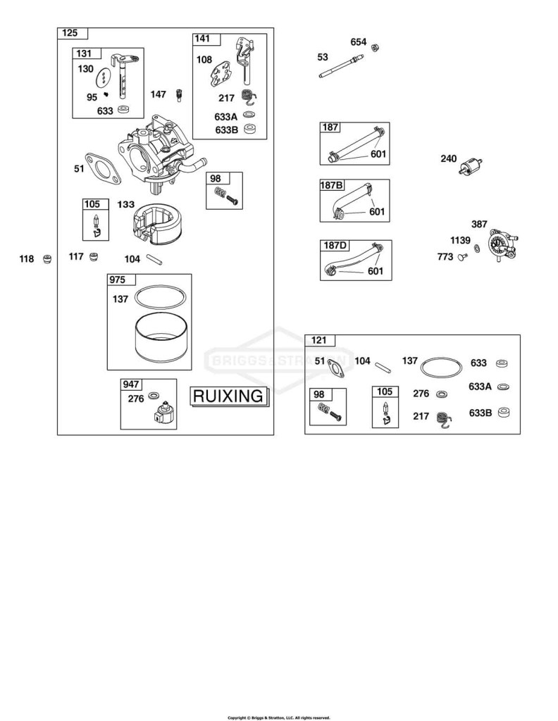 Carburetor and Fuel Supply Group