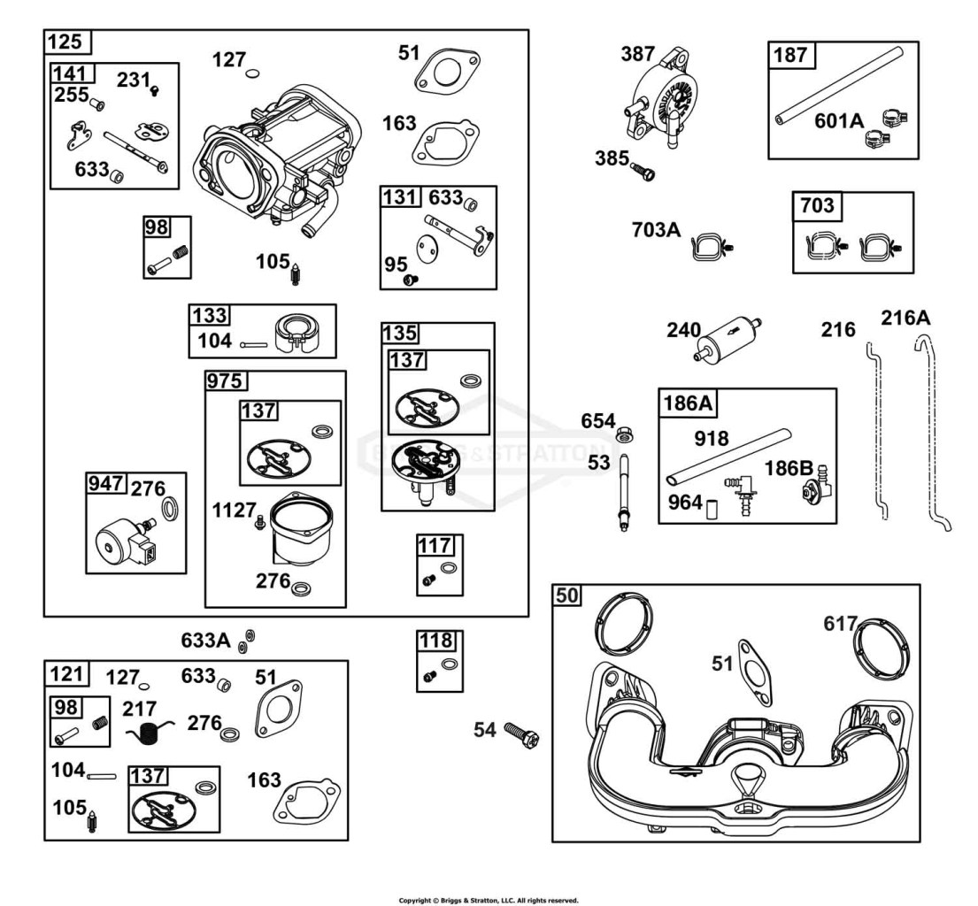 Carburetor and Fuel Supply Group