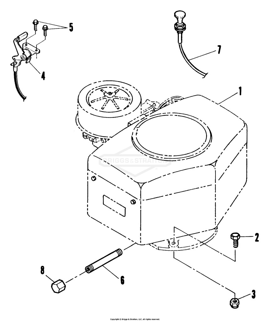 18 HP Engine Subassembly