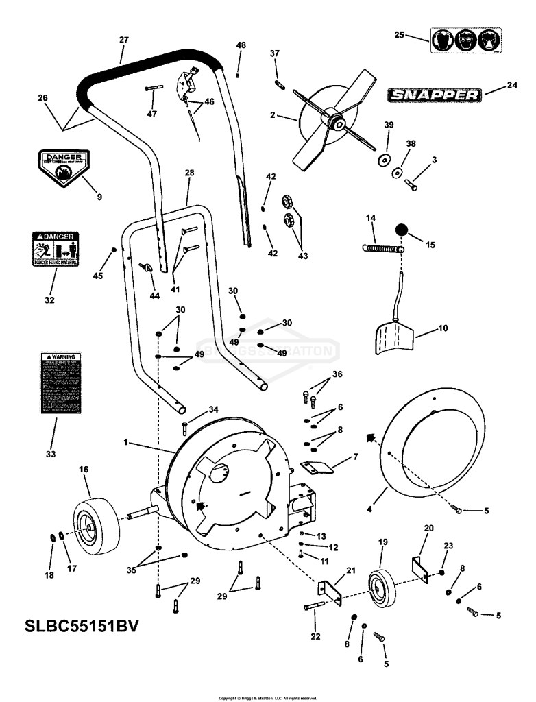 SLBC BLOWER ASSY (Series 1)
