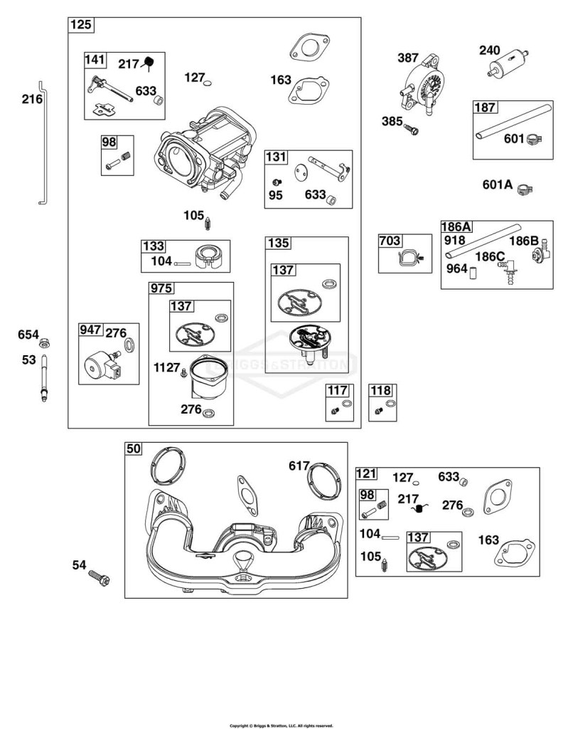 Carburetor and Fuel Supply Group