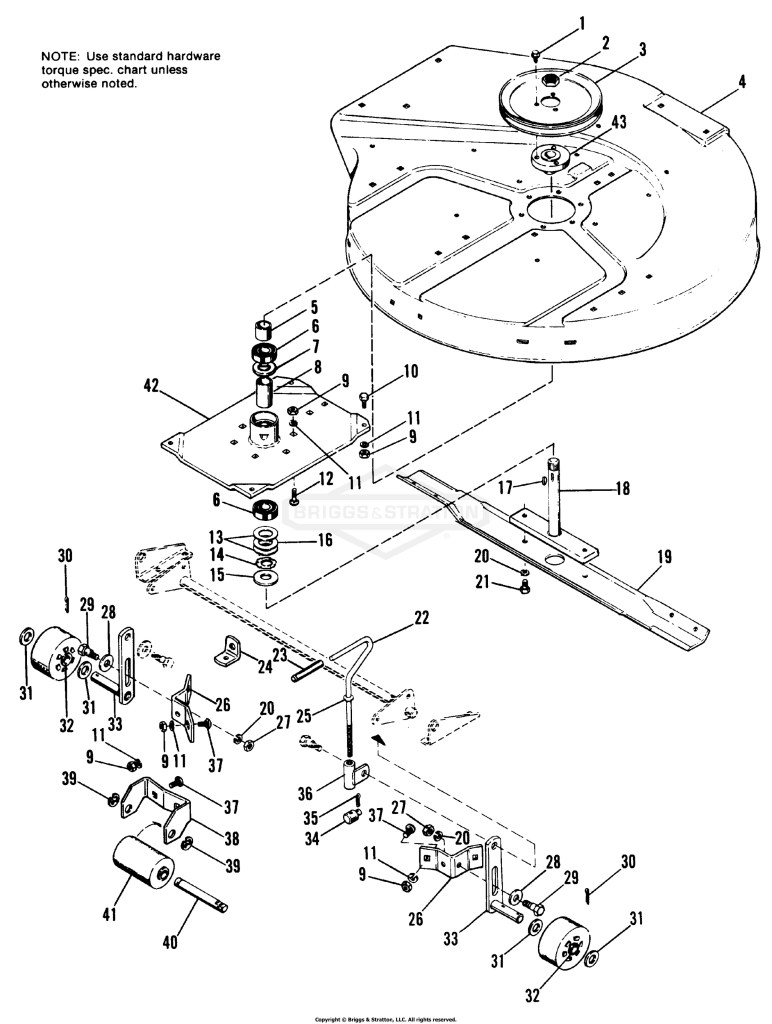 30 Mower Housing & Arbor Group