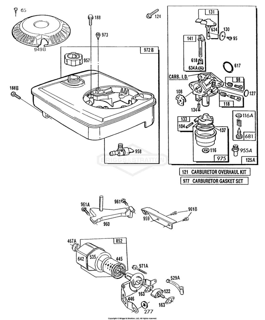 Carburetors & Fuel Tank Assy