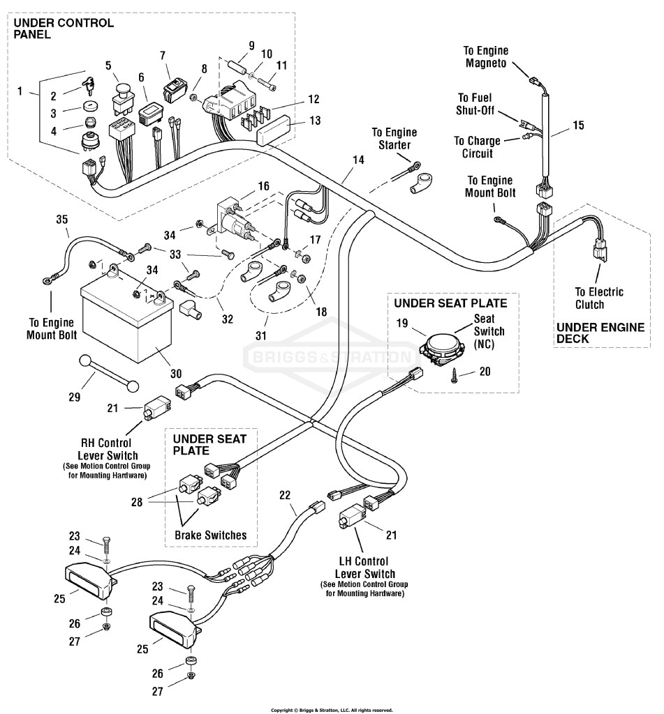 Electrical Group - Early Models (197EGB0)
