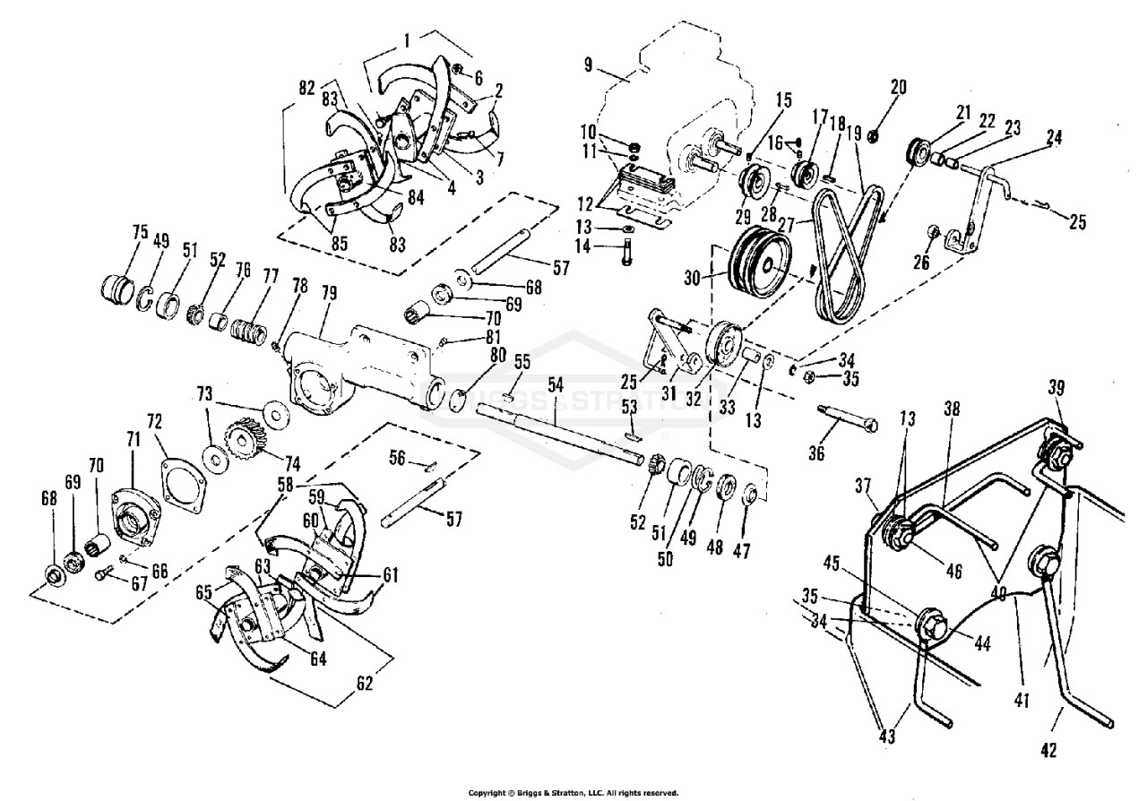 Drive and Tines Group (3836I04)