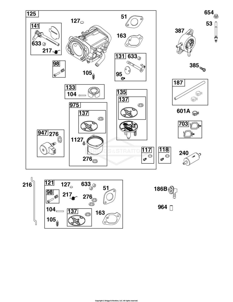 Carburetor and Fuel Supply Group