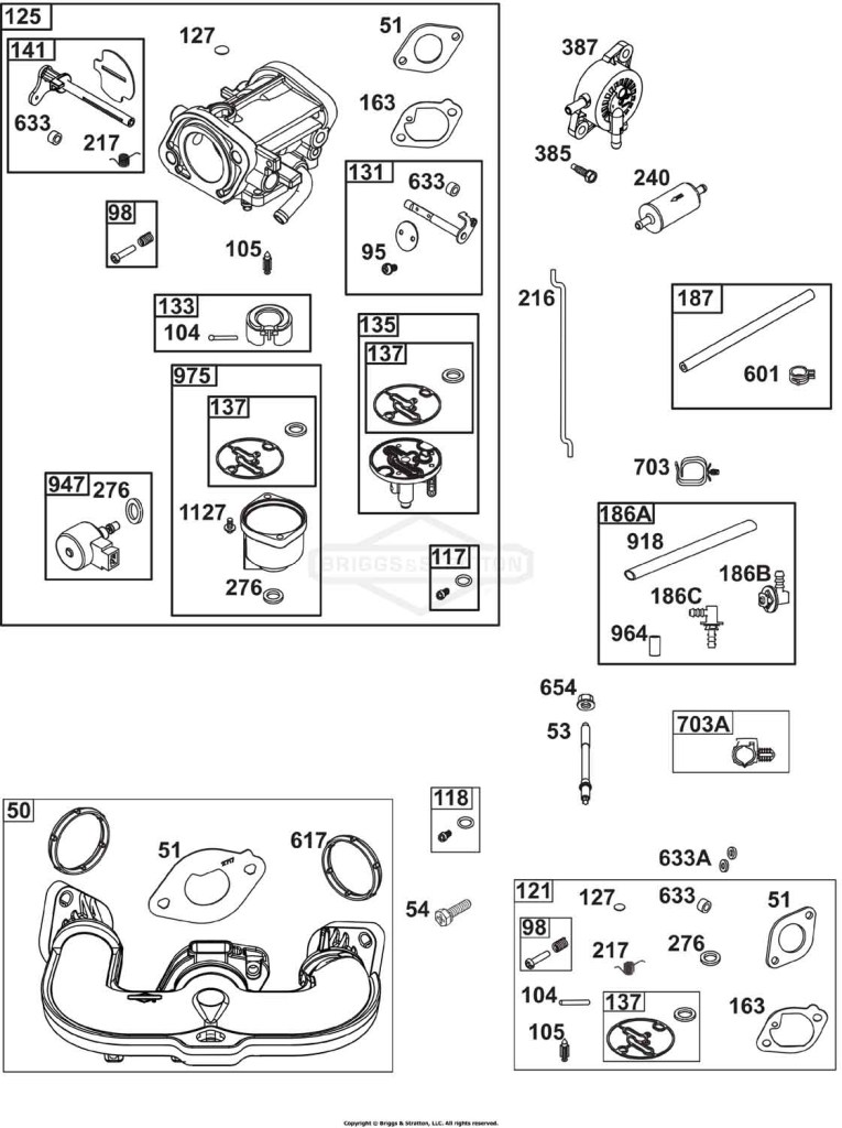 Carburetor and Fuel Supply Group