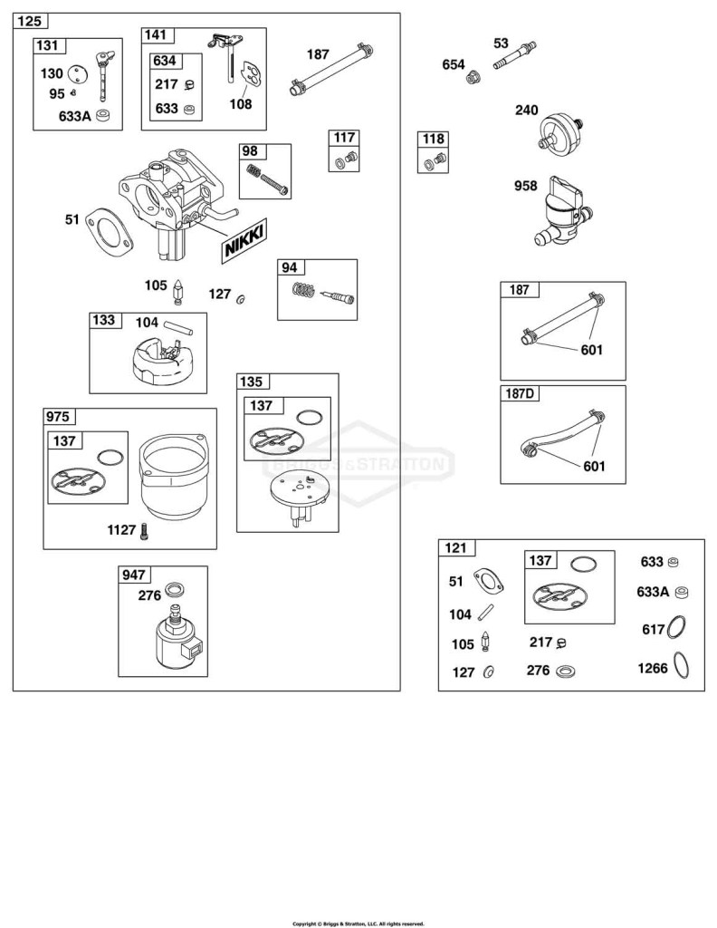 Carburetor and Fuel Supply Group