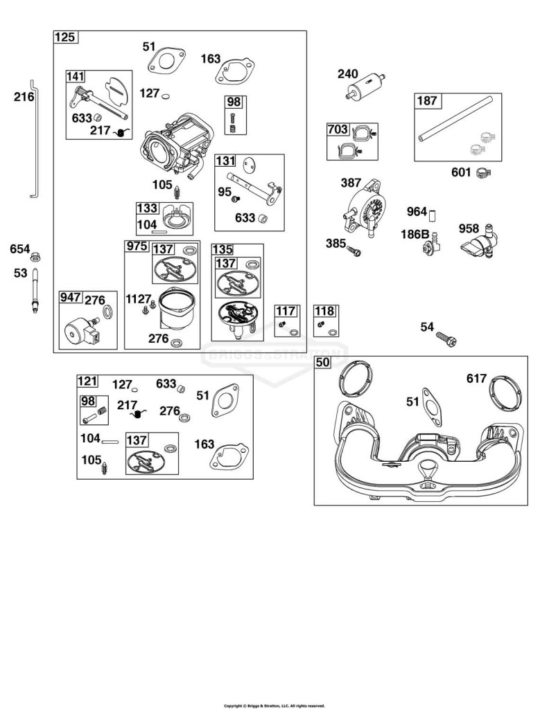 Carburetor and Fuel Supply Group