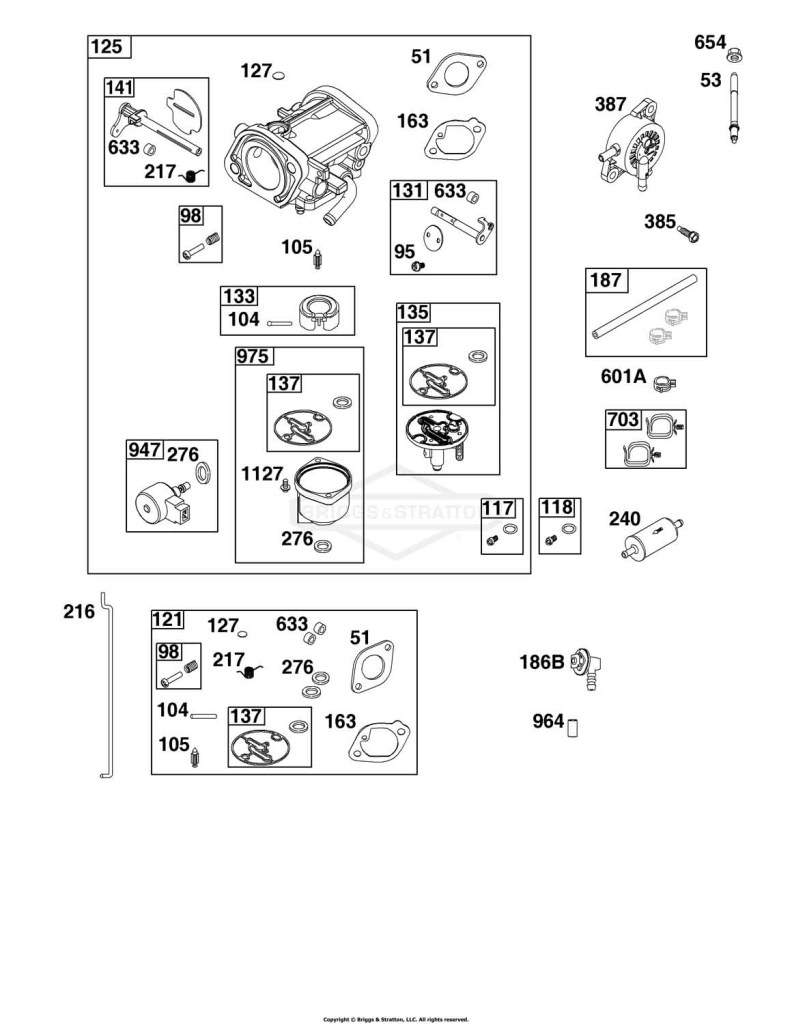 Carburetor and Fuel Supply Group