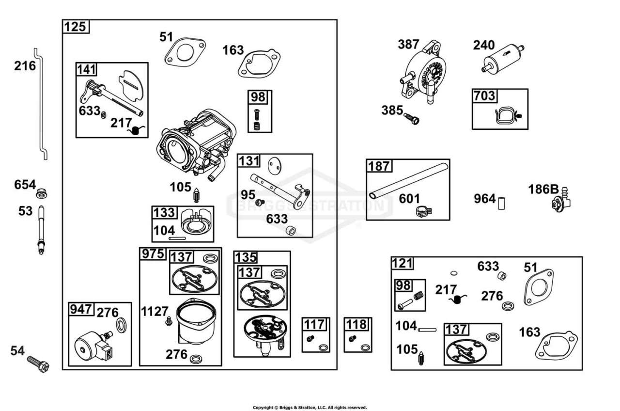 Carburetor and Fuel Supply Group