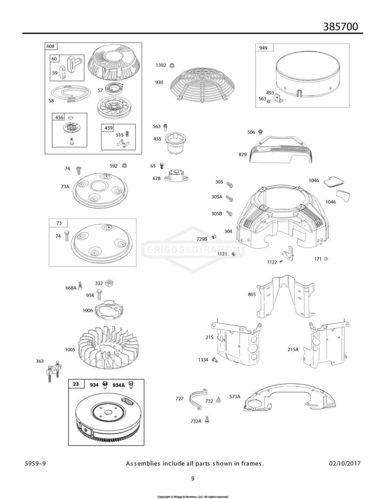 Blower Housing, Shrouds, Air Guides