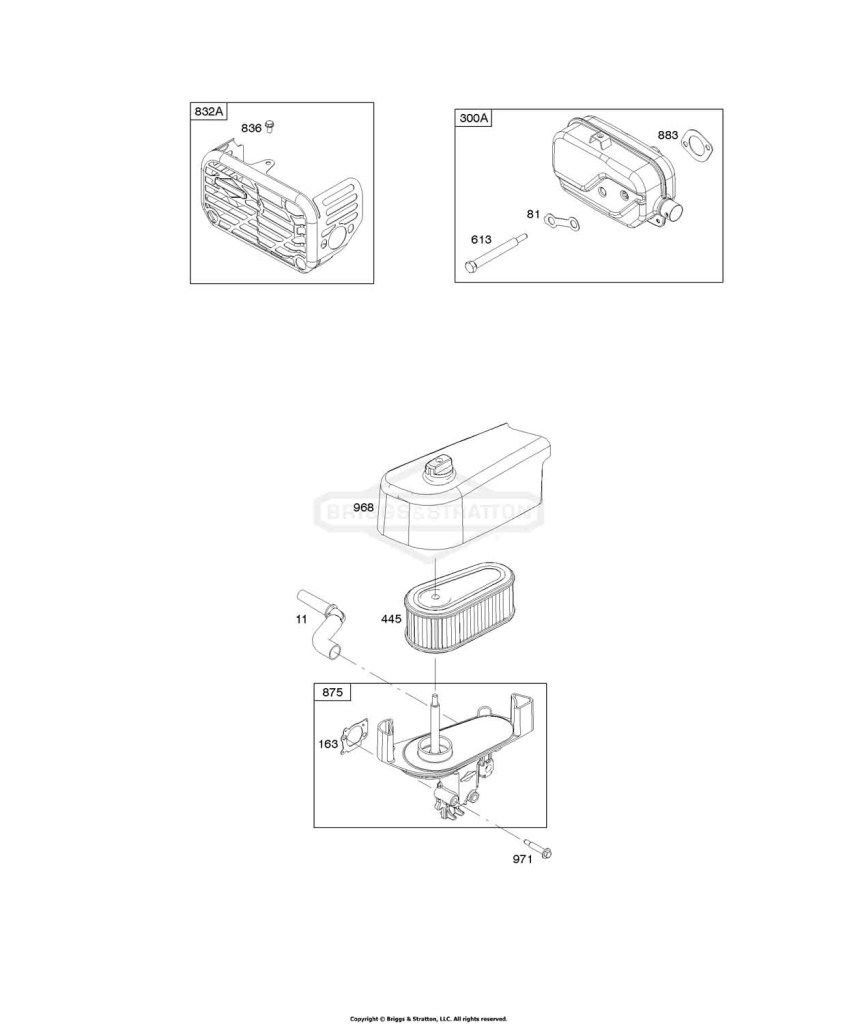 Air Cleaner, Exhaust System