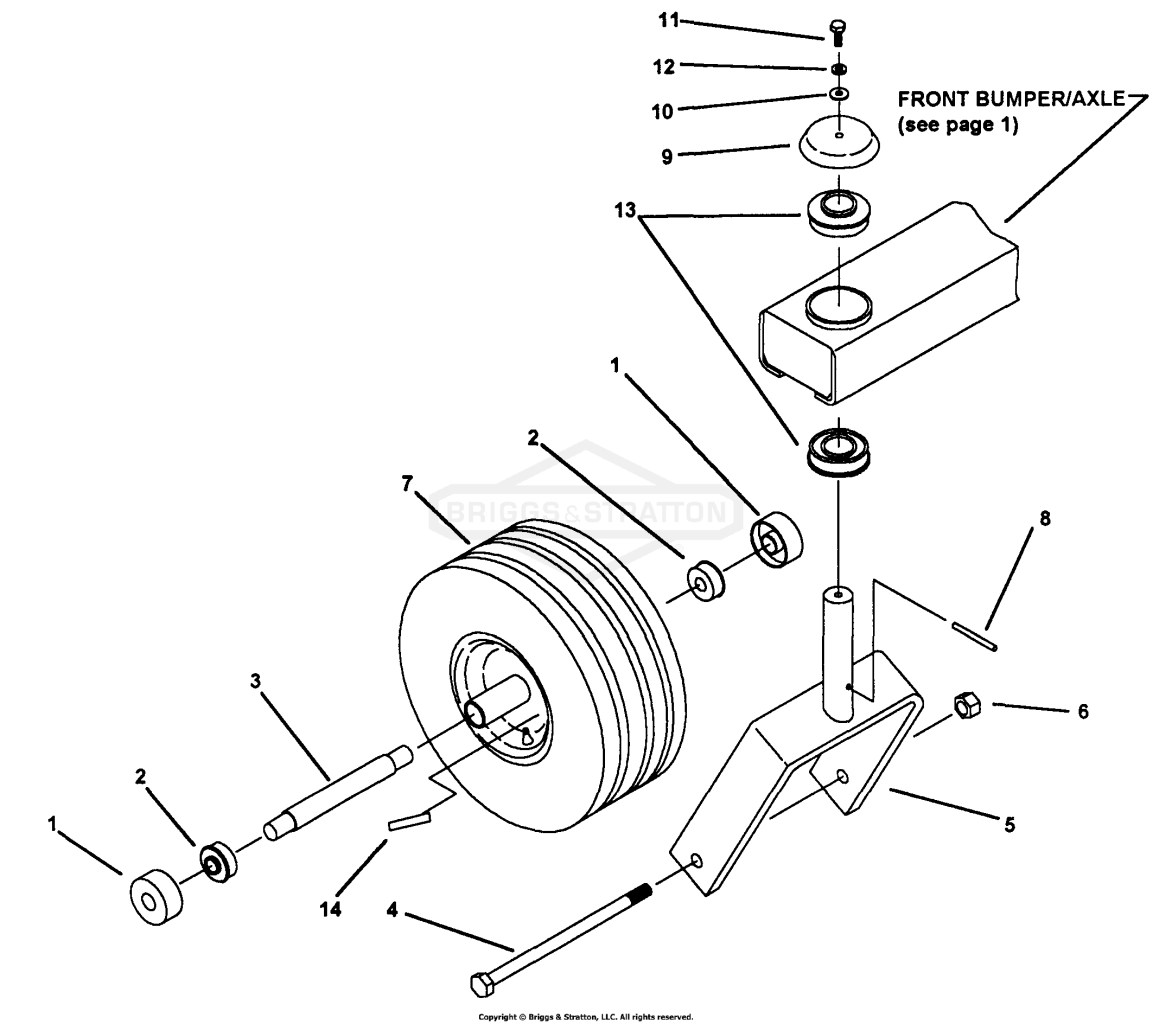 Caster Wheel Assembly
