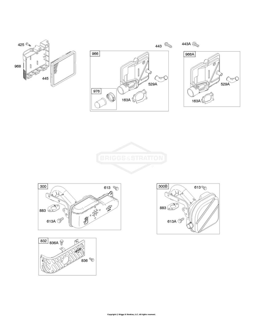 Air Cleaner, Exhaust System