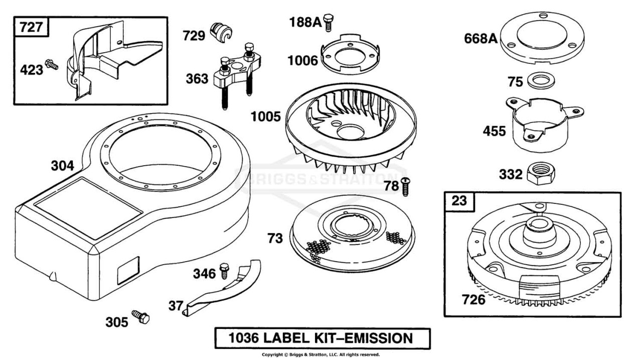 Blower Hsg, Flywheel