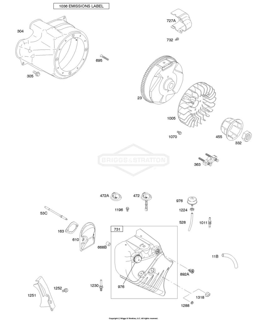 Blower Housing/Shrouds, Flywheel