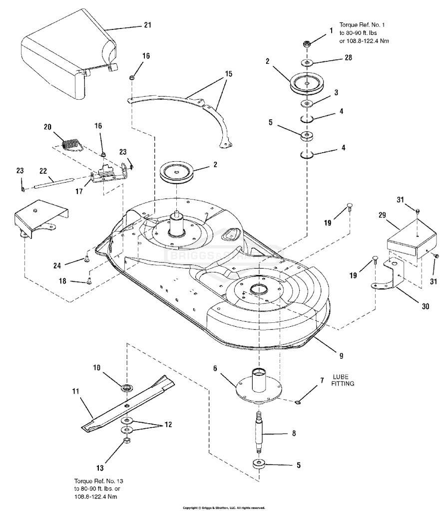 42 Mower Deck - Housing & Arbor Group