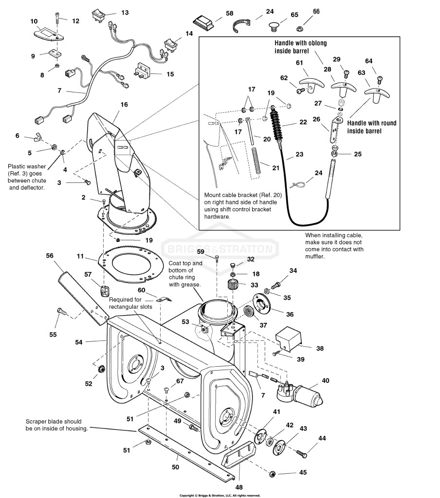 Auger Housing and Chute Group - 38