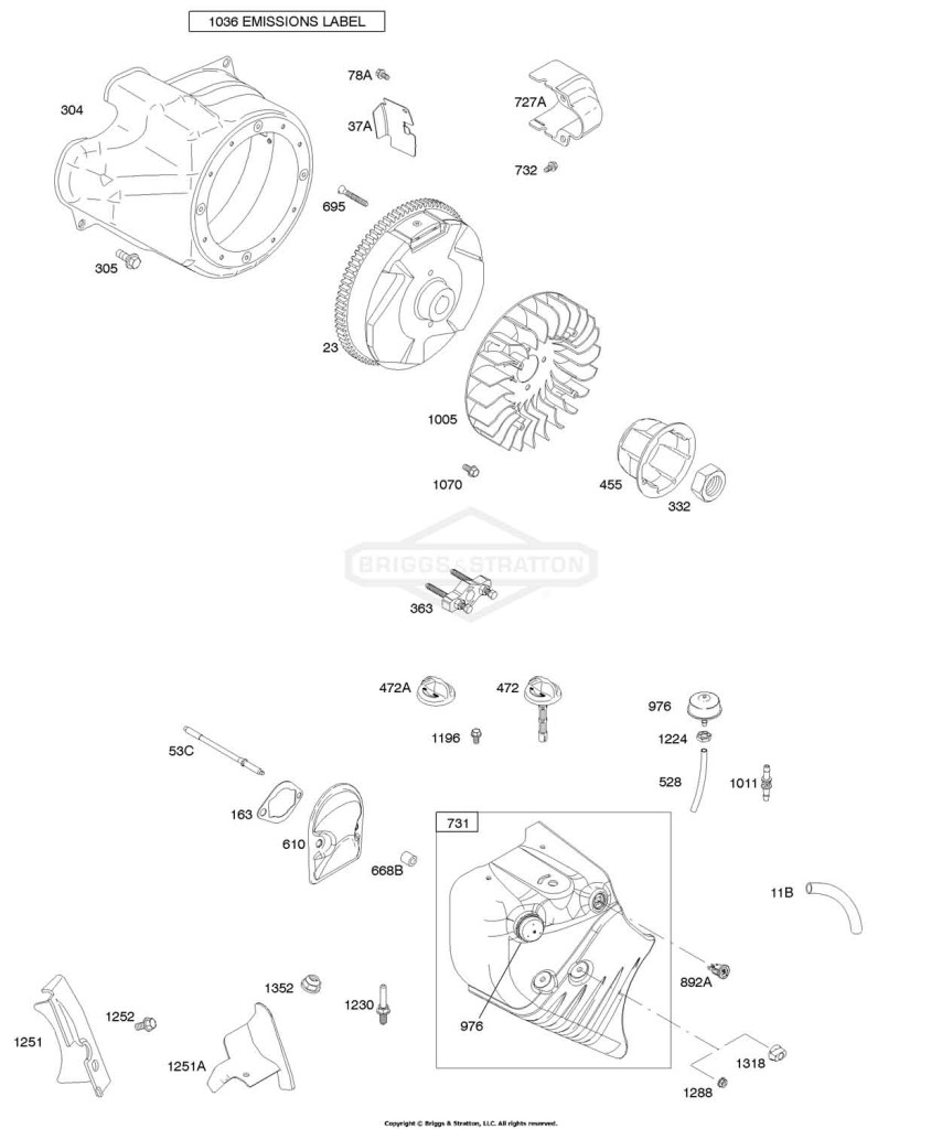Blower Housing/Shrouds, Flywheel