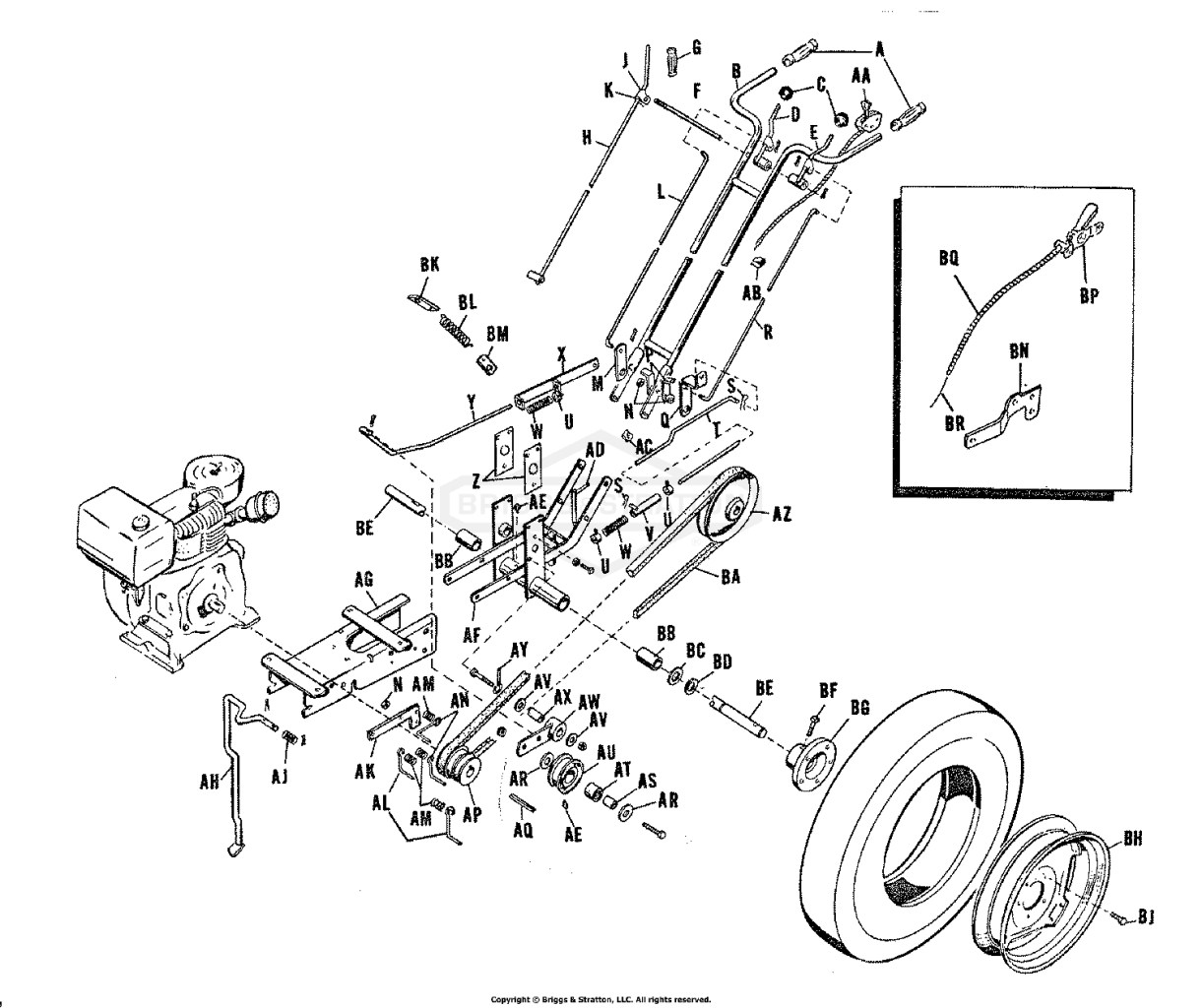 Tractor Group - Parts List H & VC (3580I02)