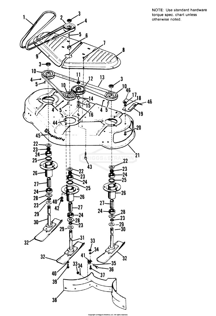 32 Mower Housing & Arbor Group